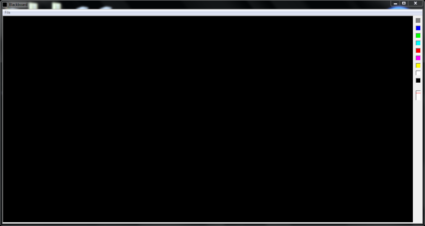 Blackboard - Launch View