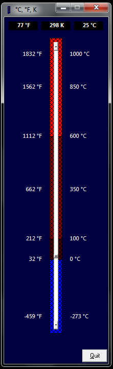 Temperature Converter - Launch View
